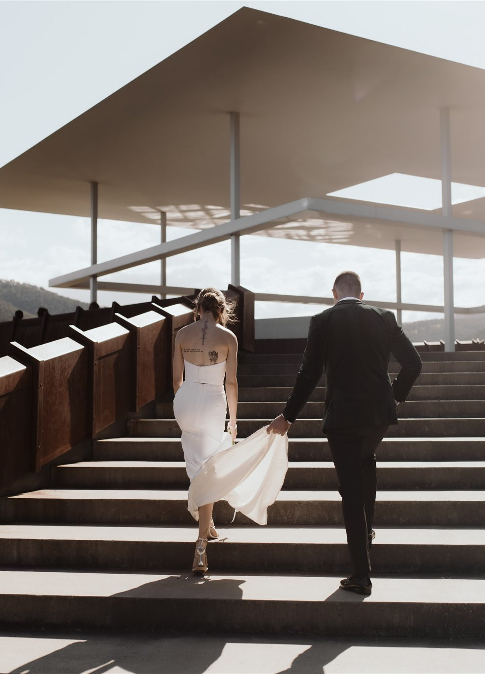Pia and Andrew's Mona Museum Wedding