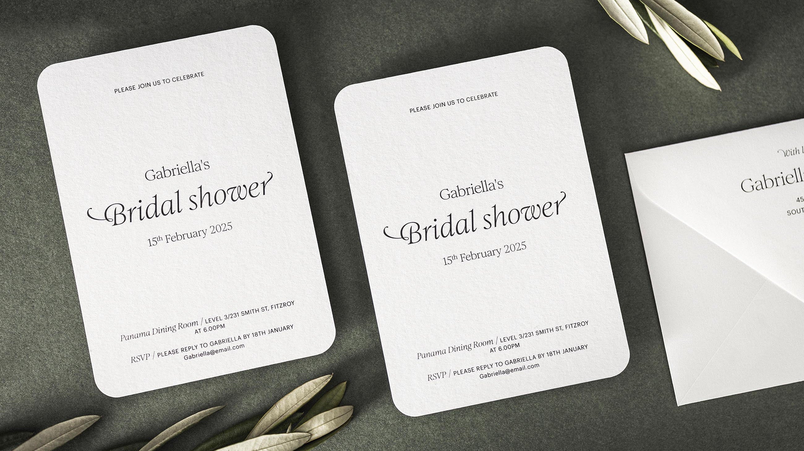 A little guide to bridal shower invitations