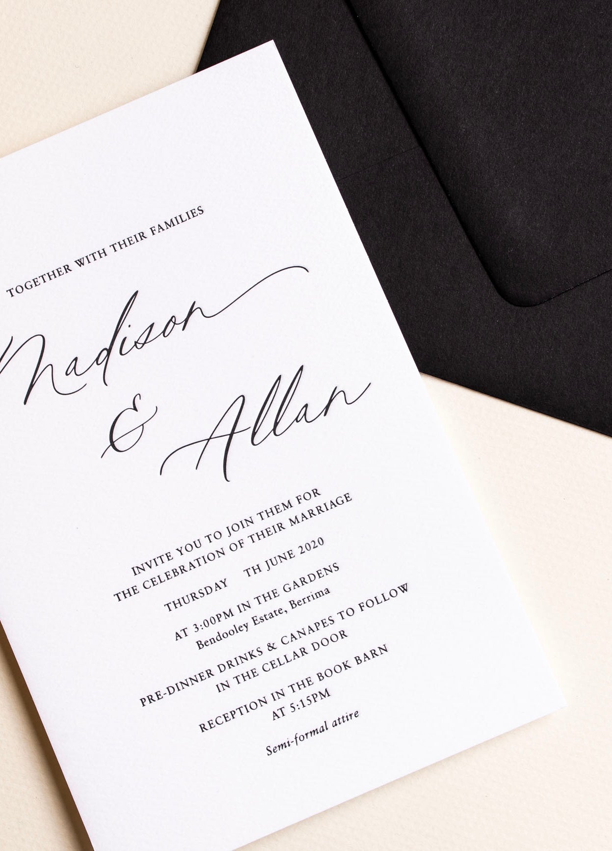How are letterpress invitations made?