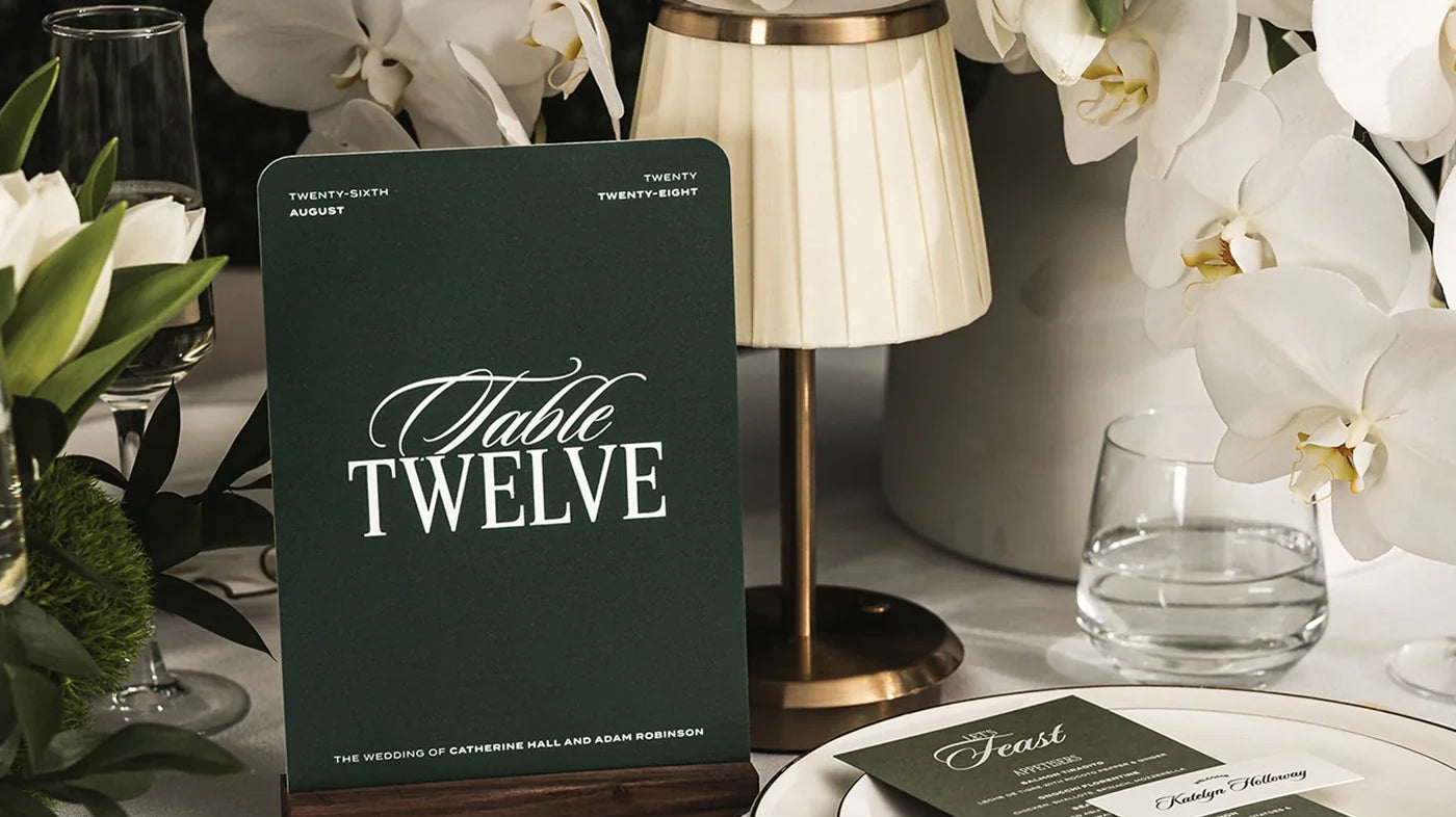 Wedding signage size guide: What size should my signage be?