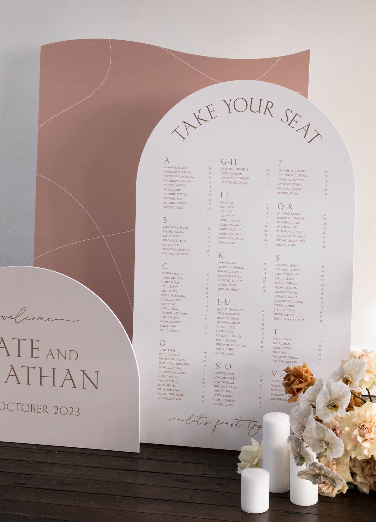 The ultimate guide to wedding seating charts