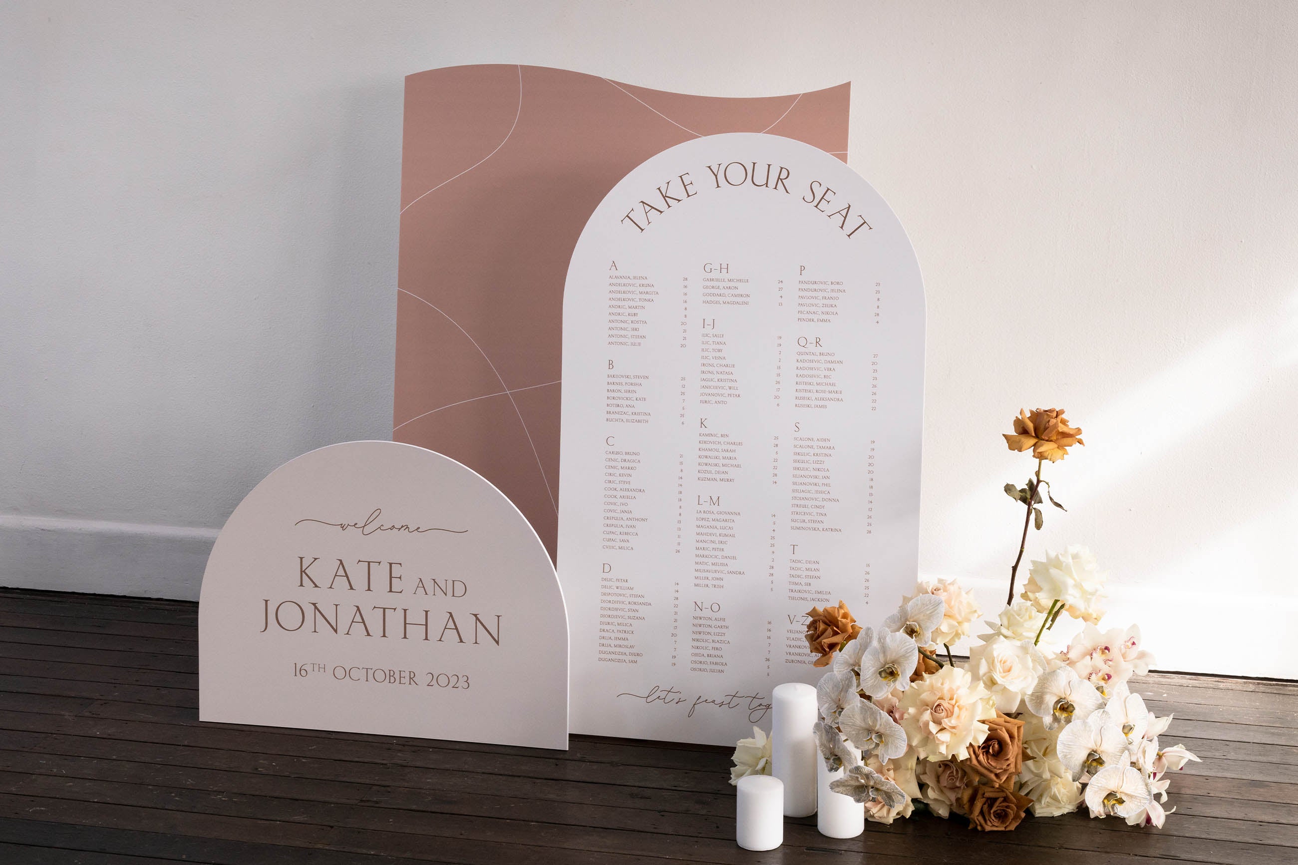 The ultimate guide to wedding seating charts