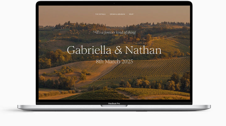 20 wedding website welcome message ideas