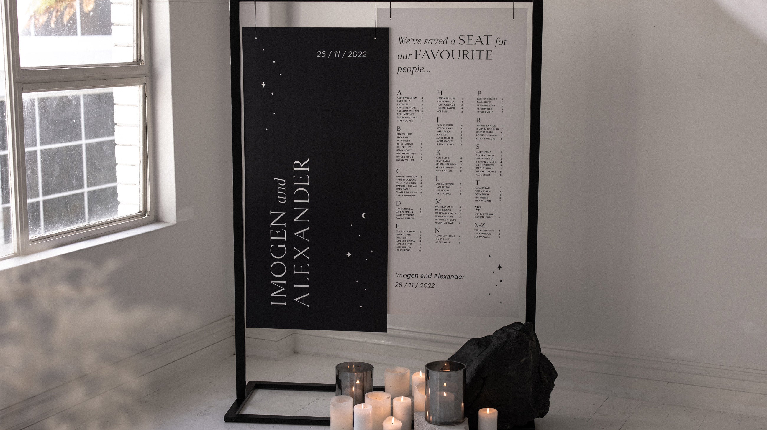 Wedding signage 101: checklist, examples and tips