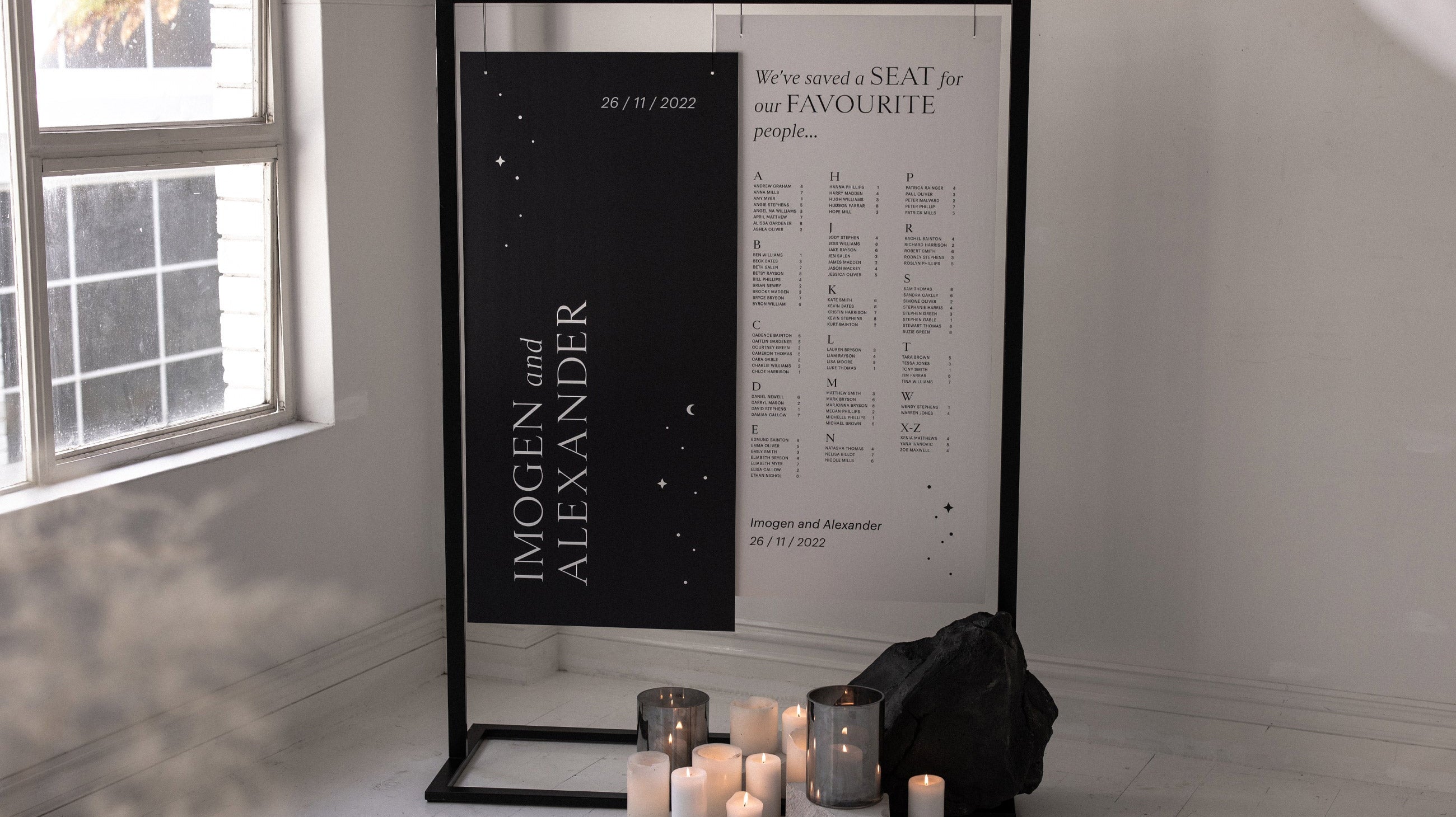 Wedding signage 101: checklist, examples and tips