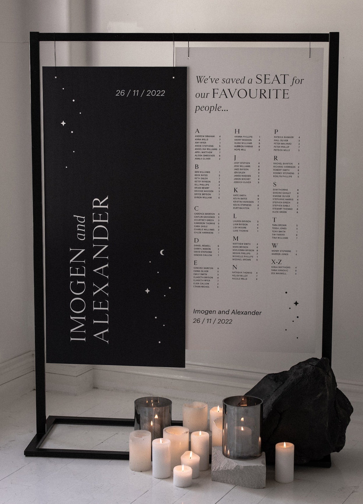 Wedding signage 101: checklist, examples and tips