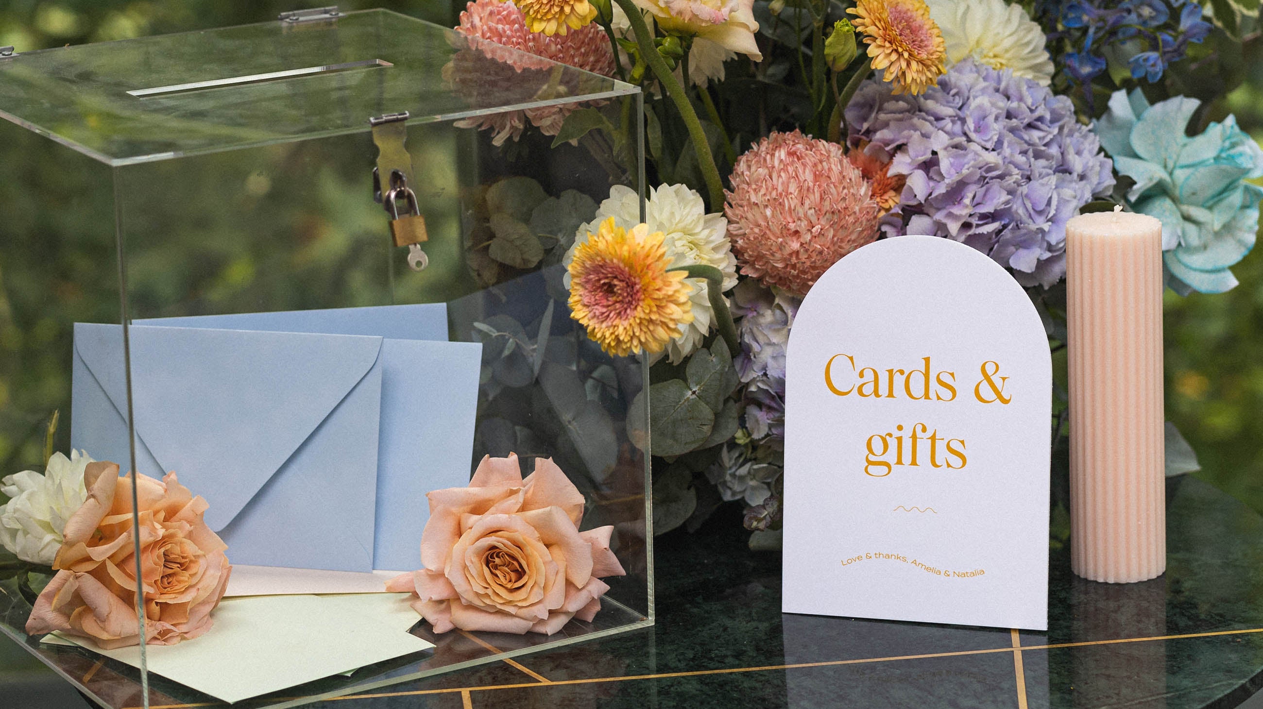 Your Complete List Of On The Day Wedding Stationery