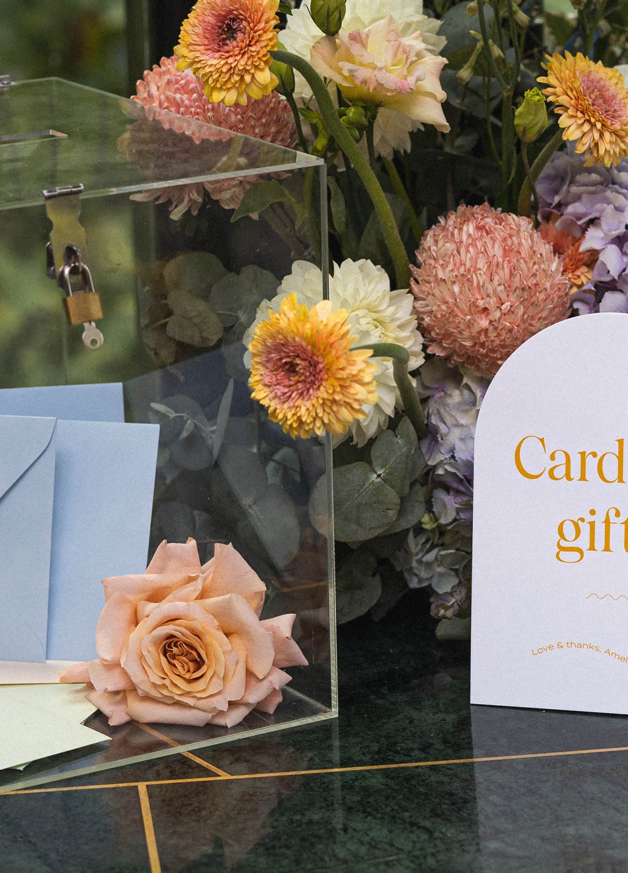 Your Complete List Of On The Day Wedding Stationery