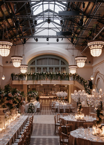 Abigail and Nick's Bridgerton inspired wedding