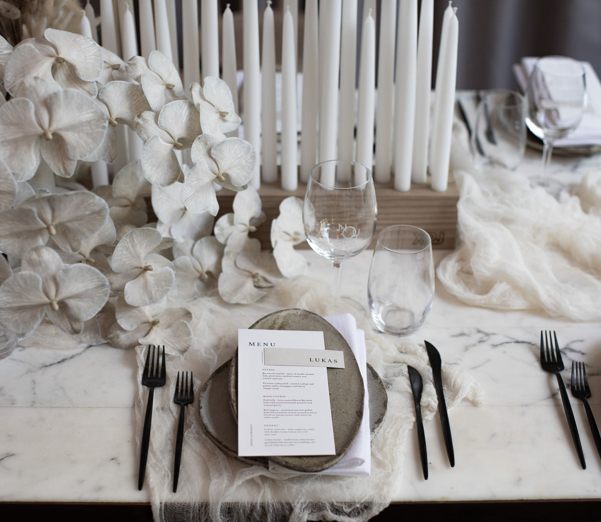 Styled Shoot at Nour for XRJ Candles