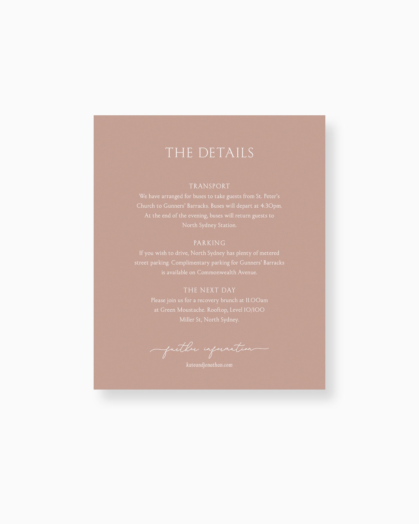 Balmoral Details Card mockup