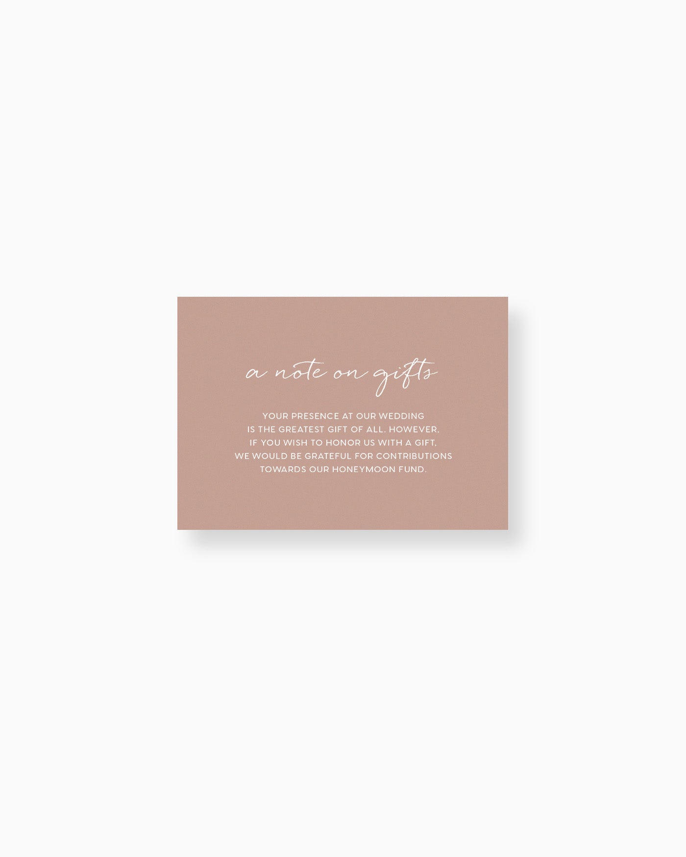 Clair Note on Gifts mockup
