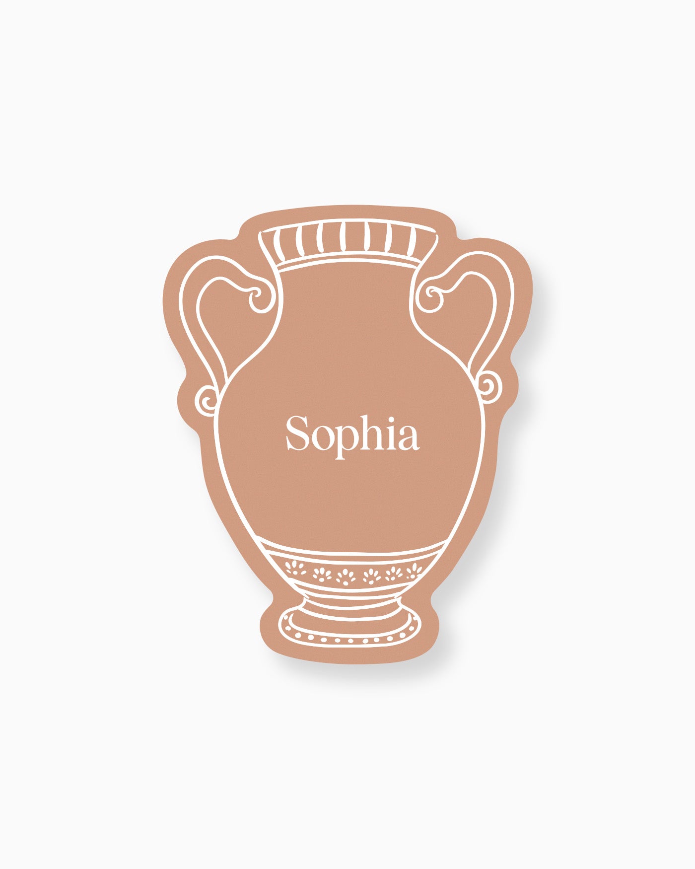 Minimal Vase Place Card mockup