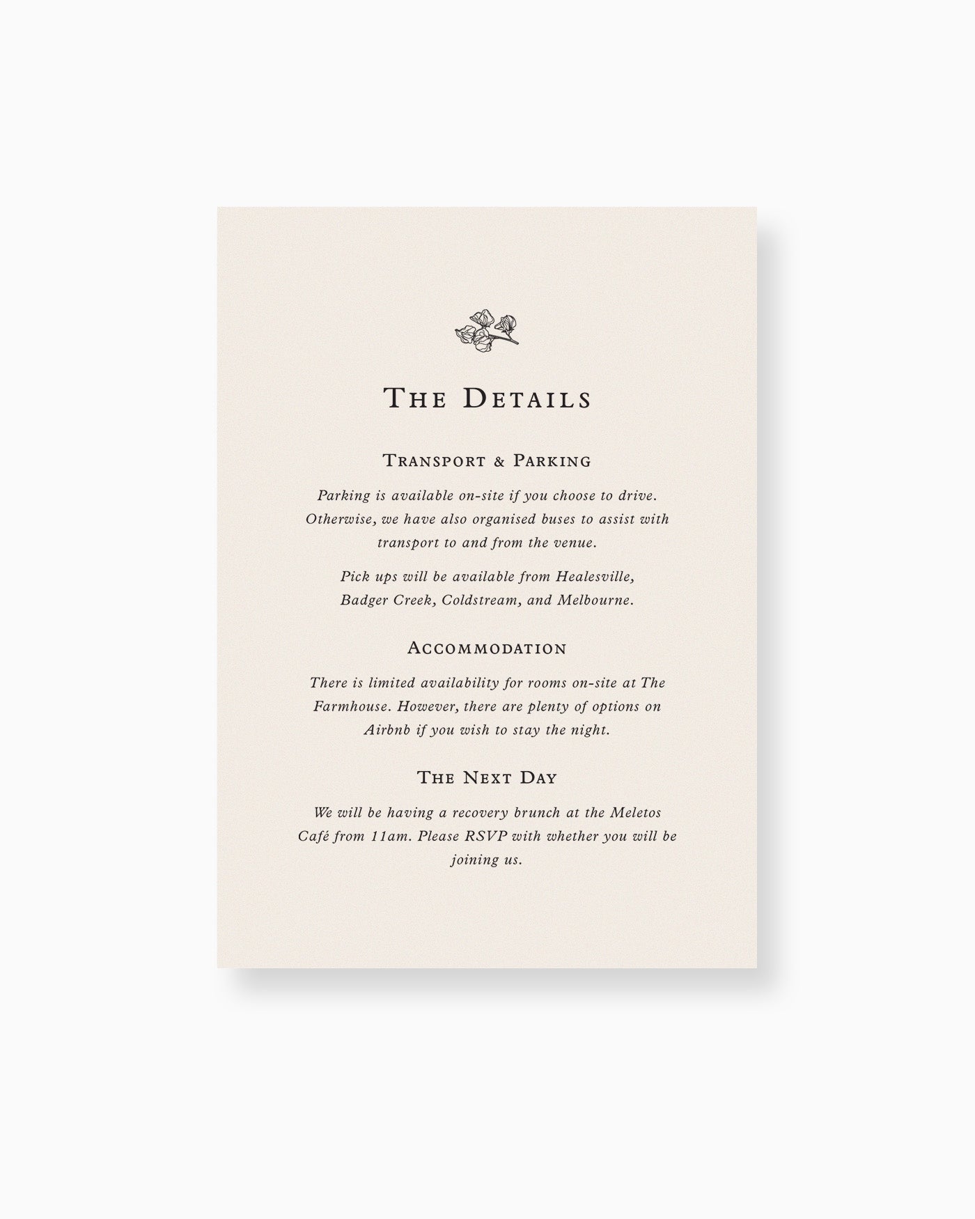 Verona Details Card mockup