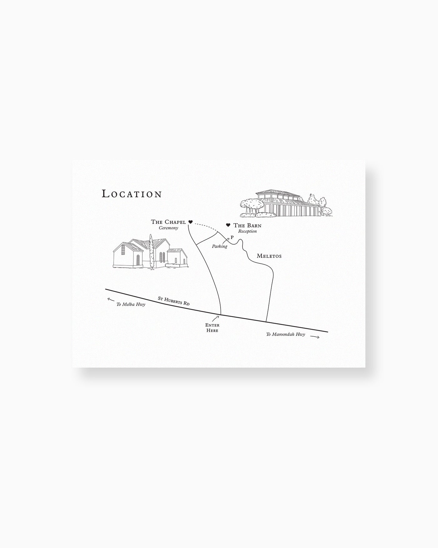 Verona Map Card mockup