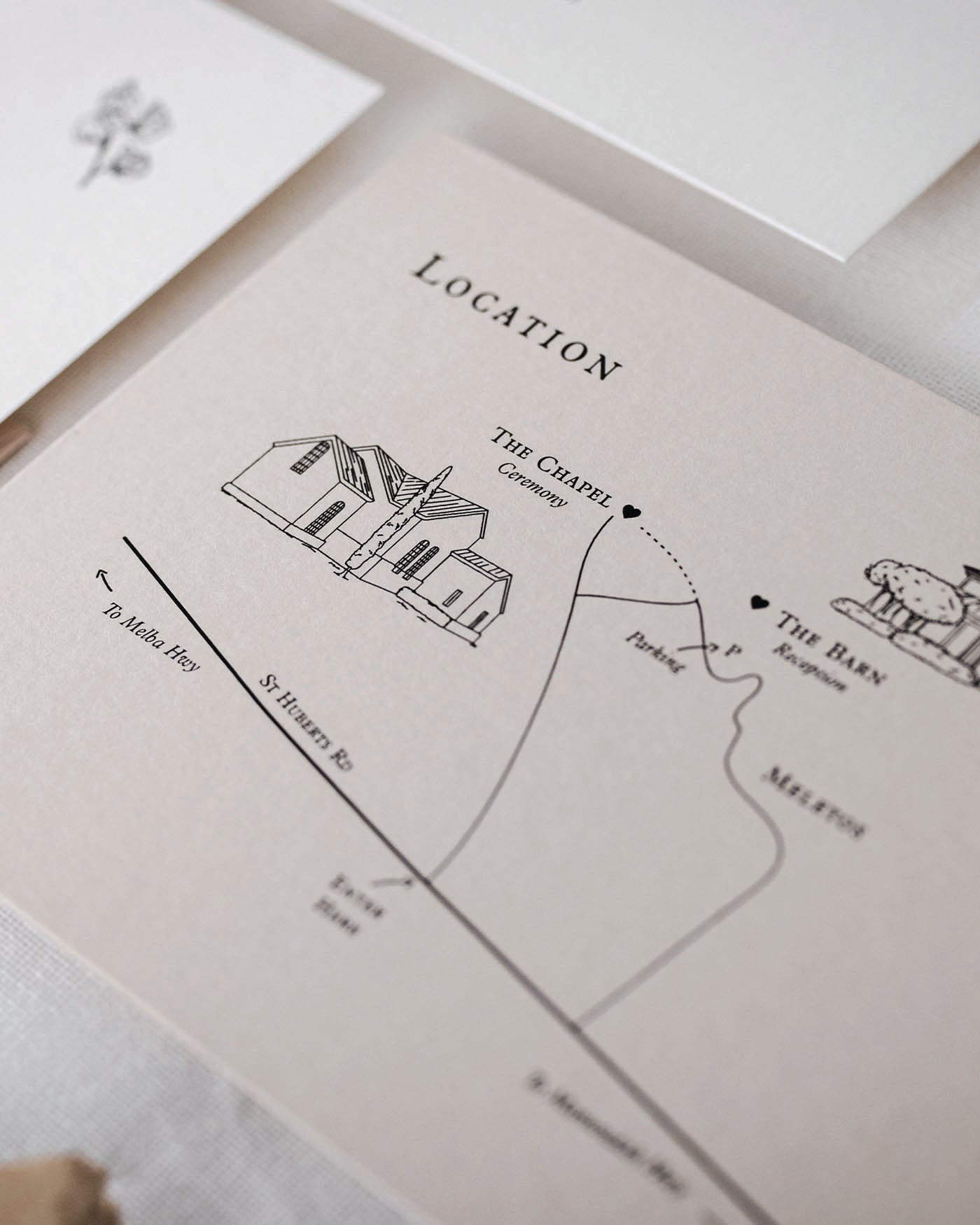 Verona Map Card styled photograph