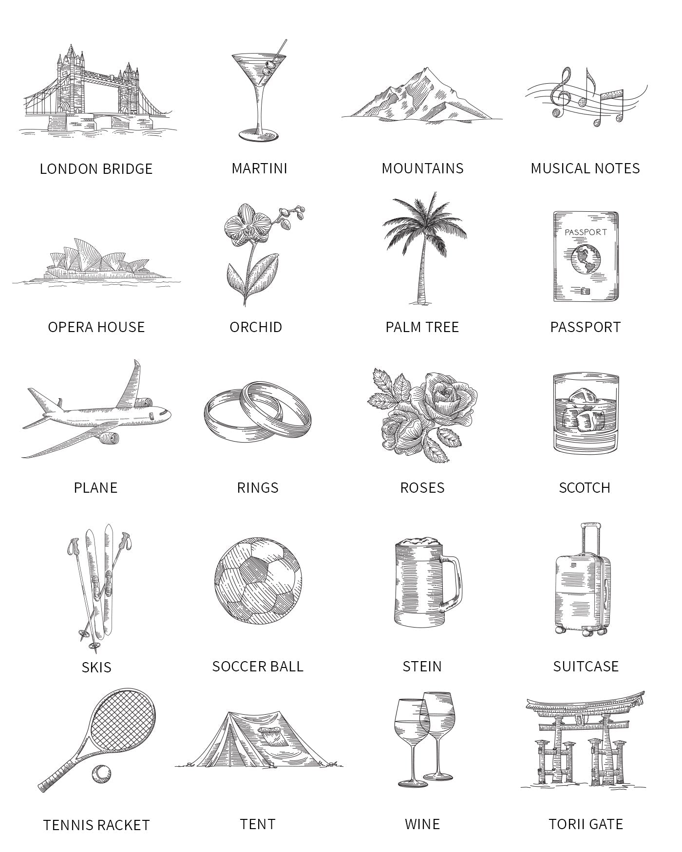 Peppermint Press Stationery Suite Narrative Sample Pack