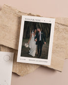 Peppermint Press Stationery Suite Luna Photo Thank you Card