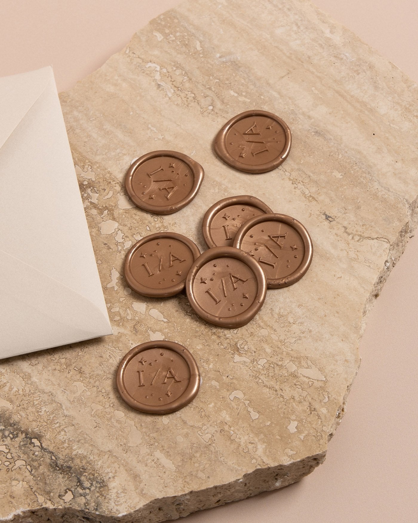 Peppermint Press Stationery Suite Luna Wax Seal