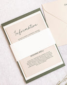 Peppermint Press Stationery Suite Clair Three Card Package