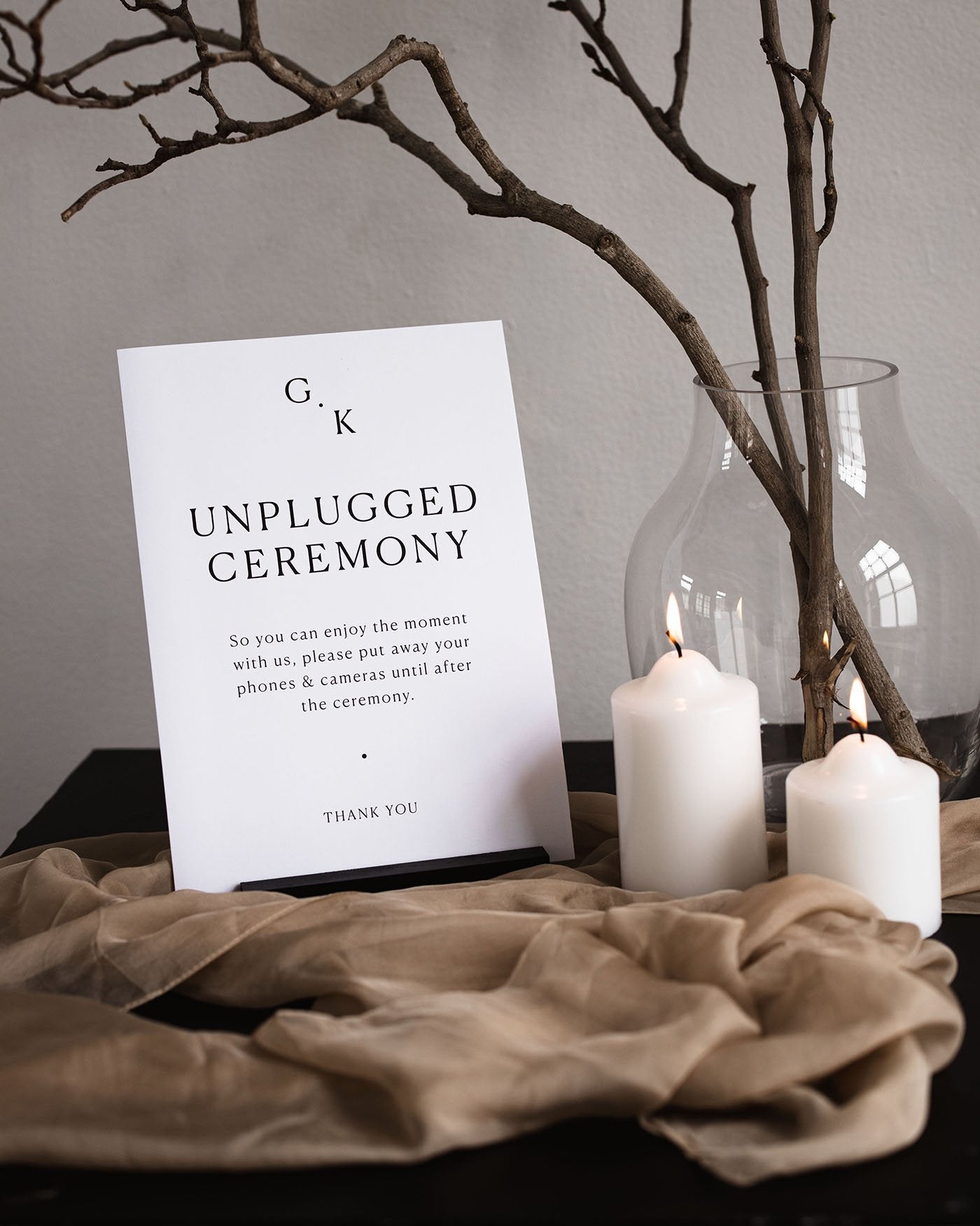 Peppermint Press On the Day Georgia Small Signage