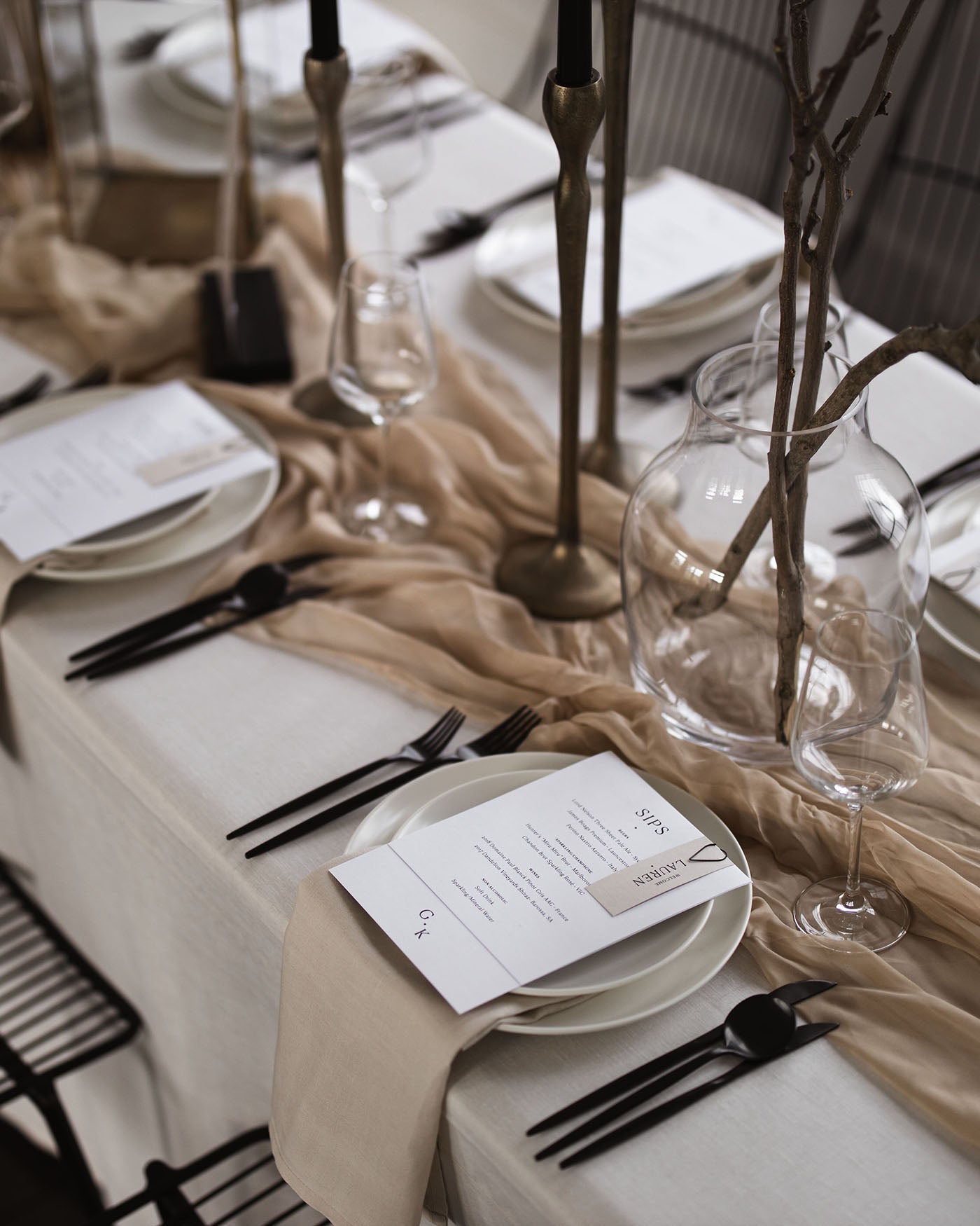 Peppermint Press On the Day Georgia Menu Package