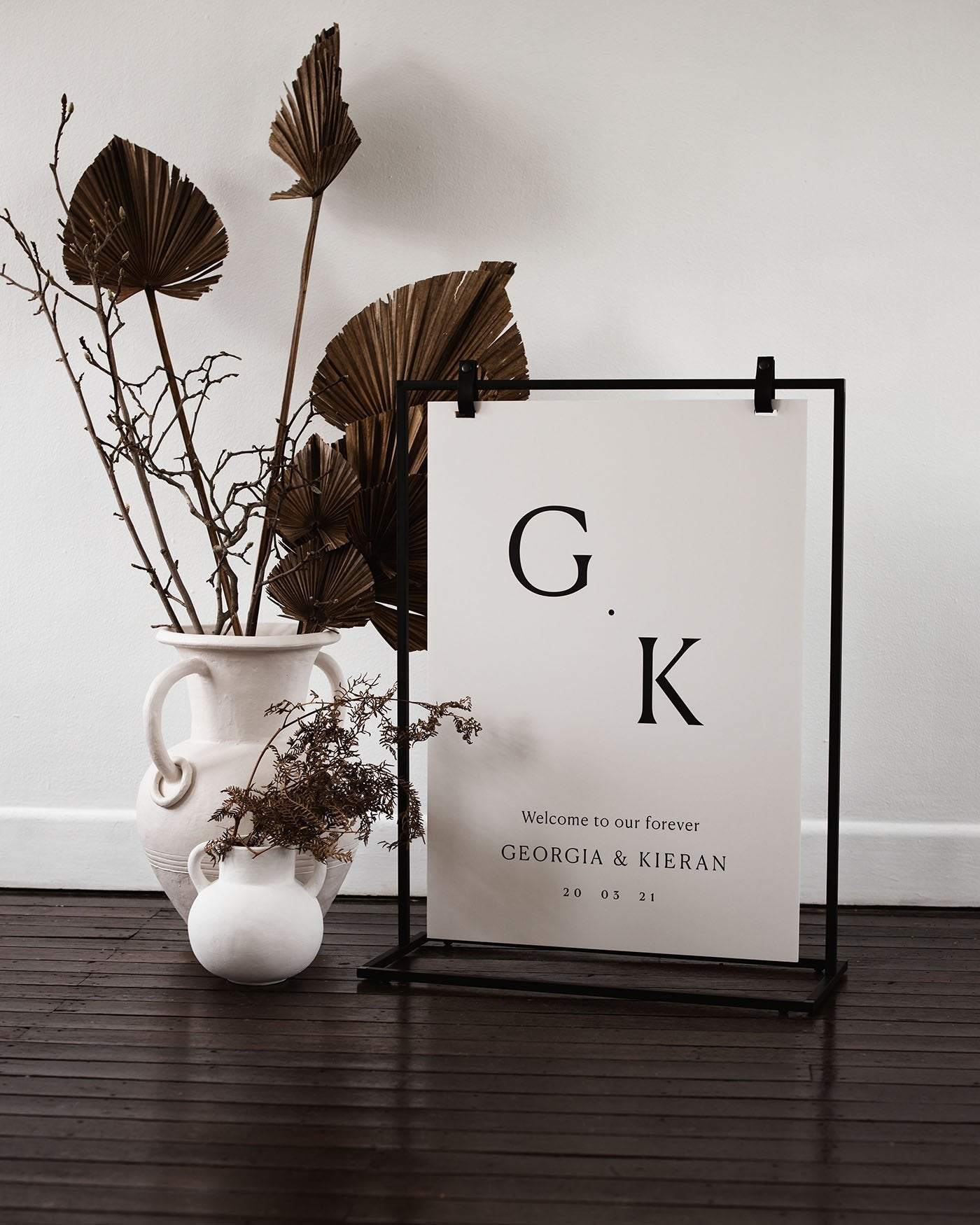 Peppermint Press On the Day Georgia Small Signage