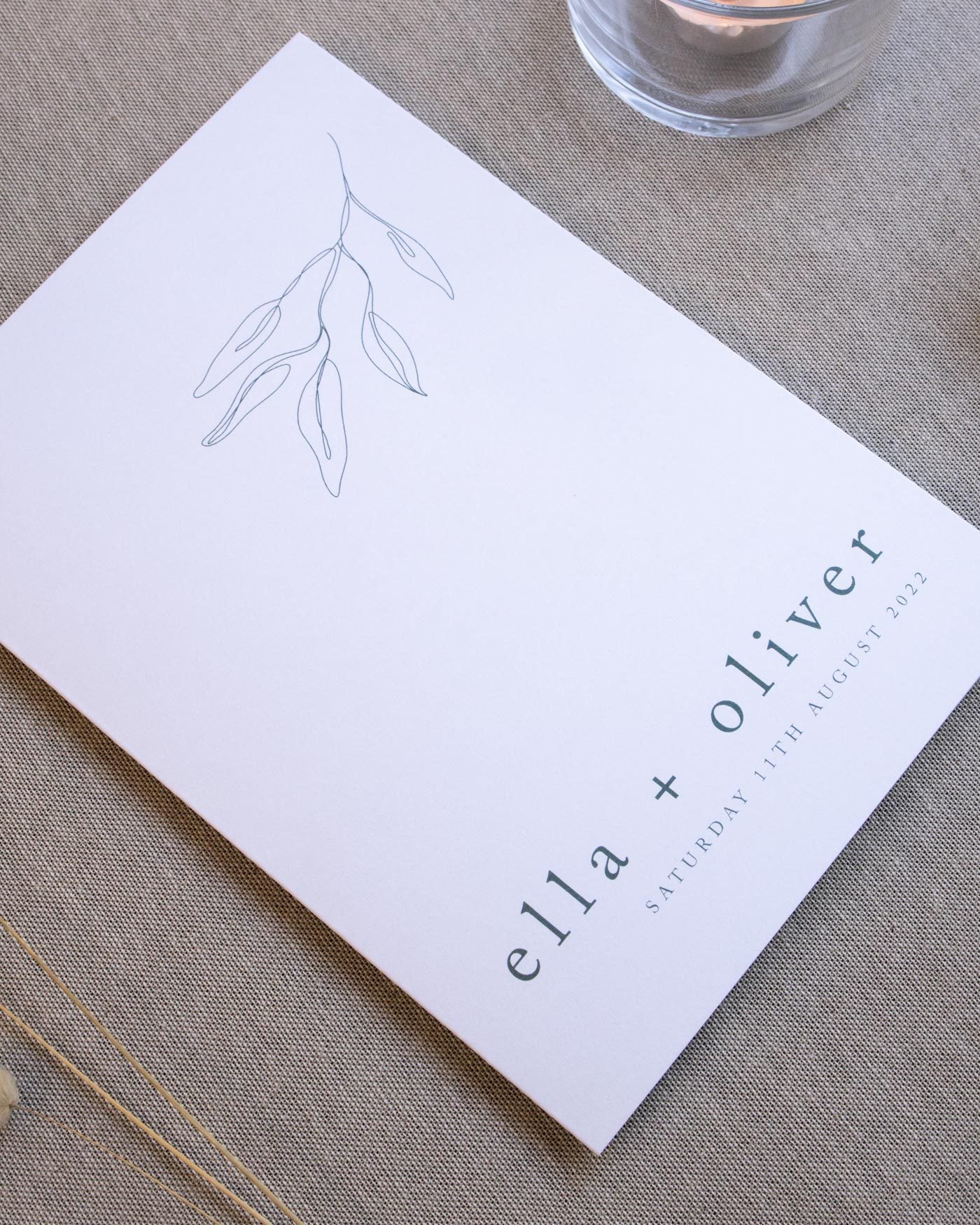 Peppermint Press On the Day Habitat Ceremony Booklet