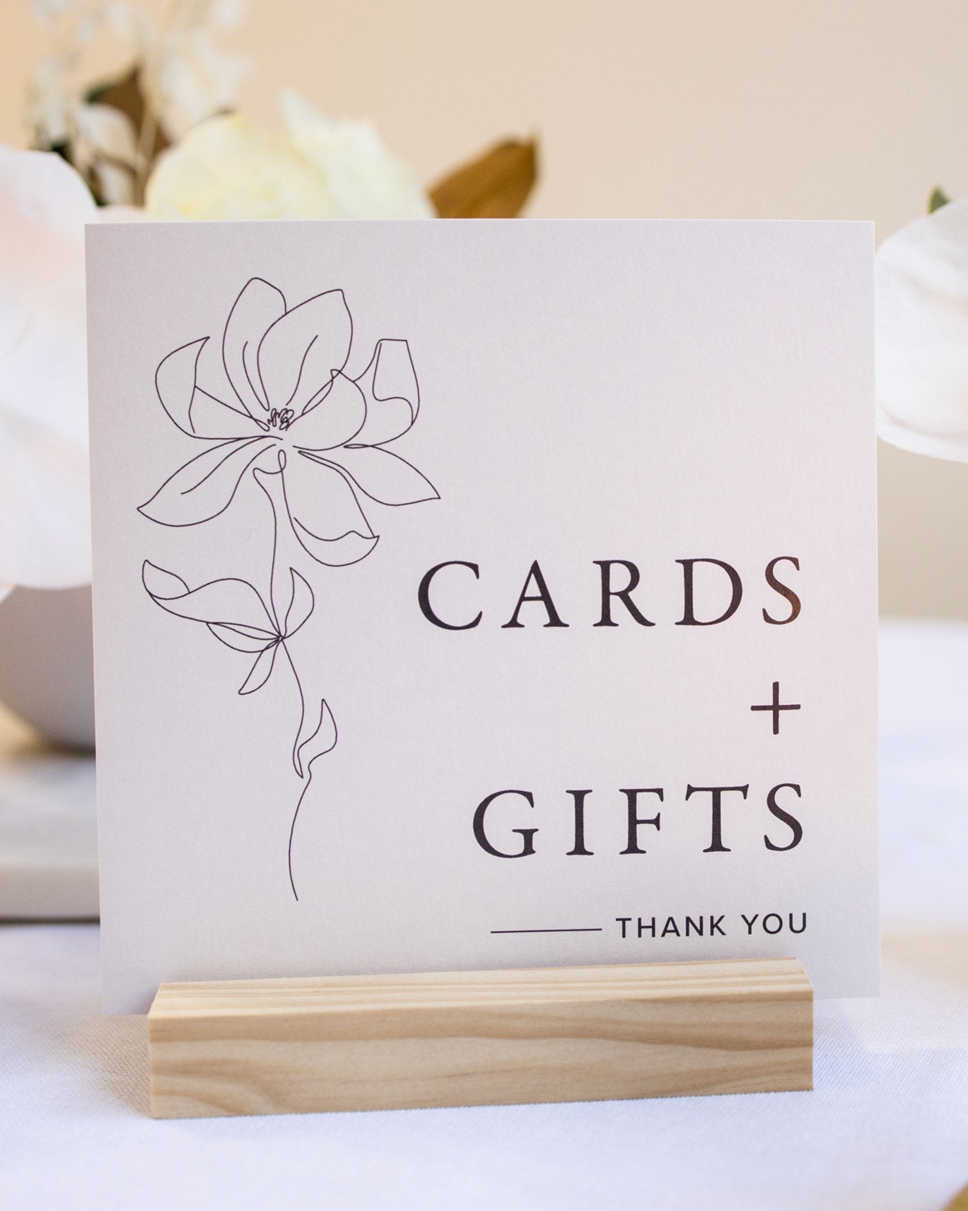 Peppermint Press On the Day Magnolia Small Signage