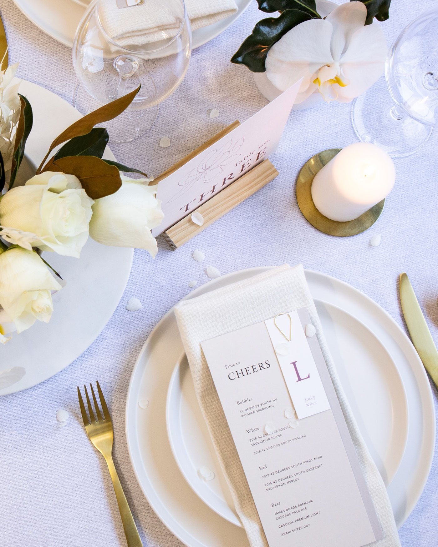 Peppermint Press On the Day Magnolia Seating Chart