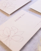 Peppermint Press Stationery Suite Magnolia Thank you Card