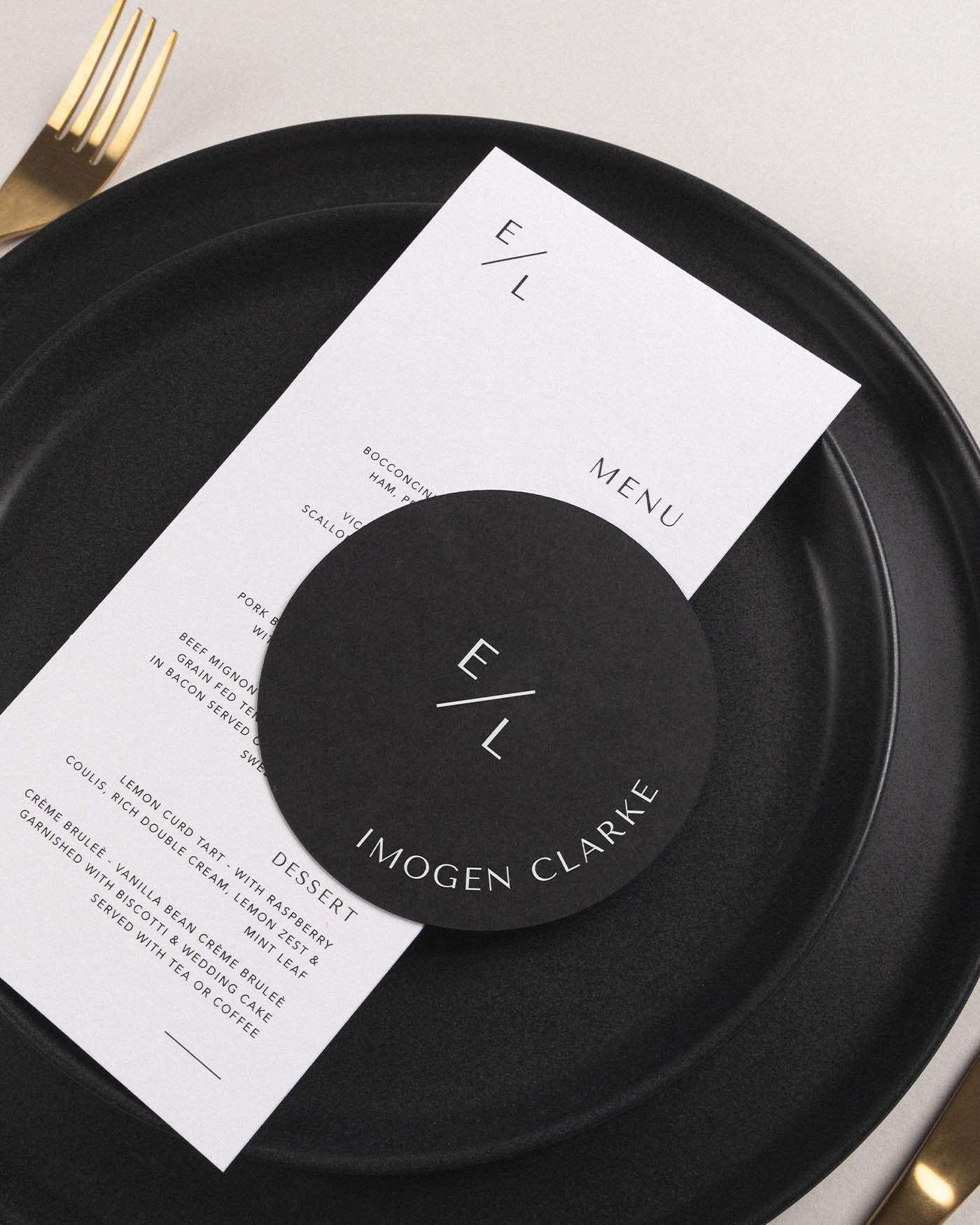 Peppermint Press On the Day Melbourne Place Card Coaster
