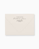 Peppermint Press Stationery Suite Amour Envelope Printing