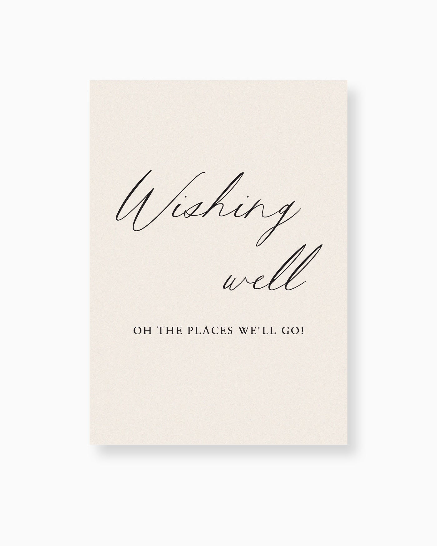 Peppermint Press On the Day Amour Medium Signage