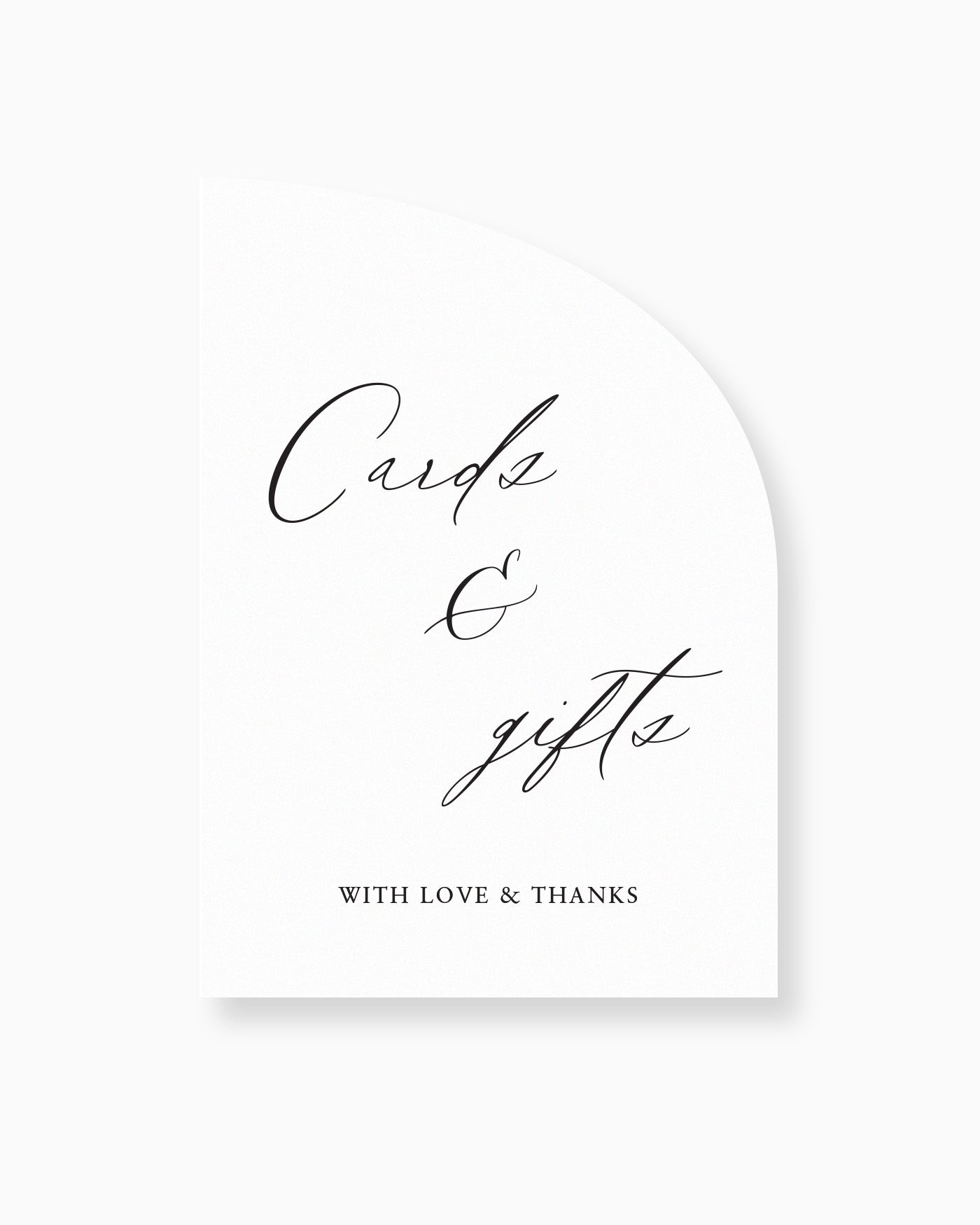 Peppermint Press On the Day Amour Medium Signage