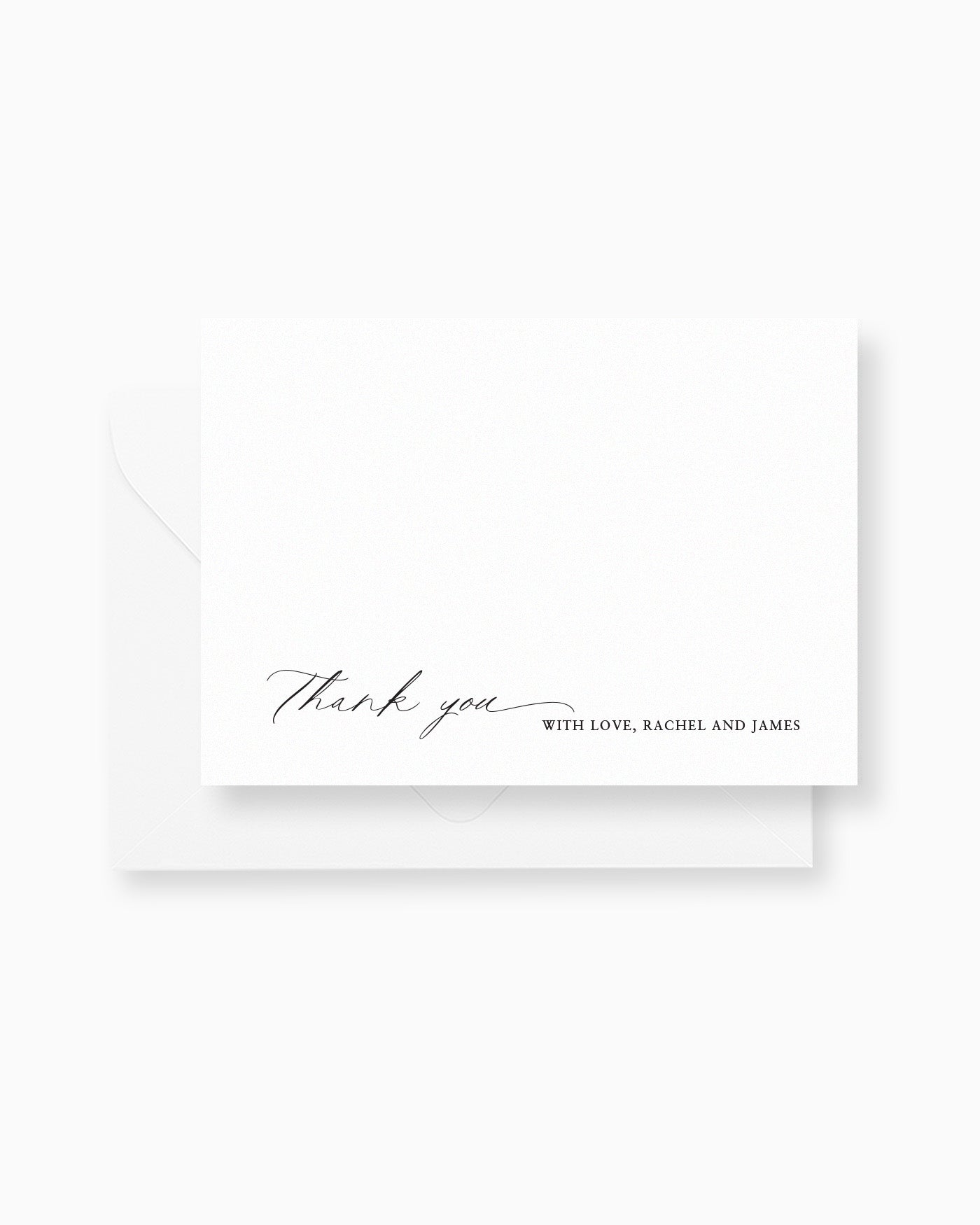 Peppermint Press Stationery Suite Amour Thank you Card