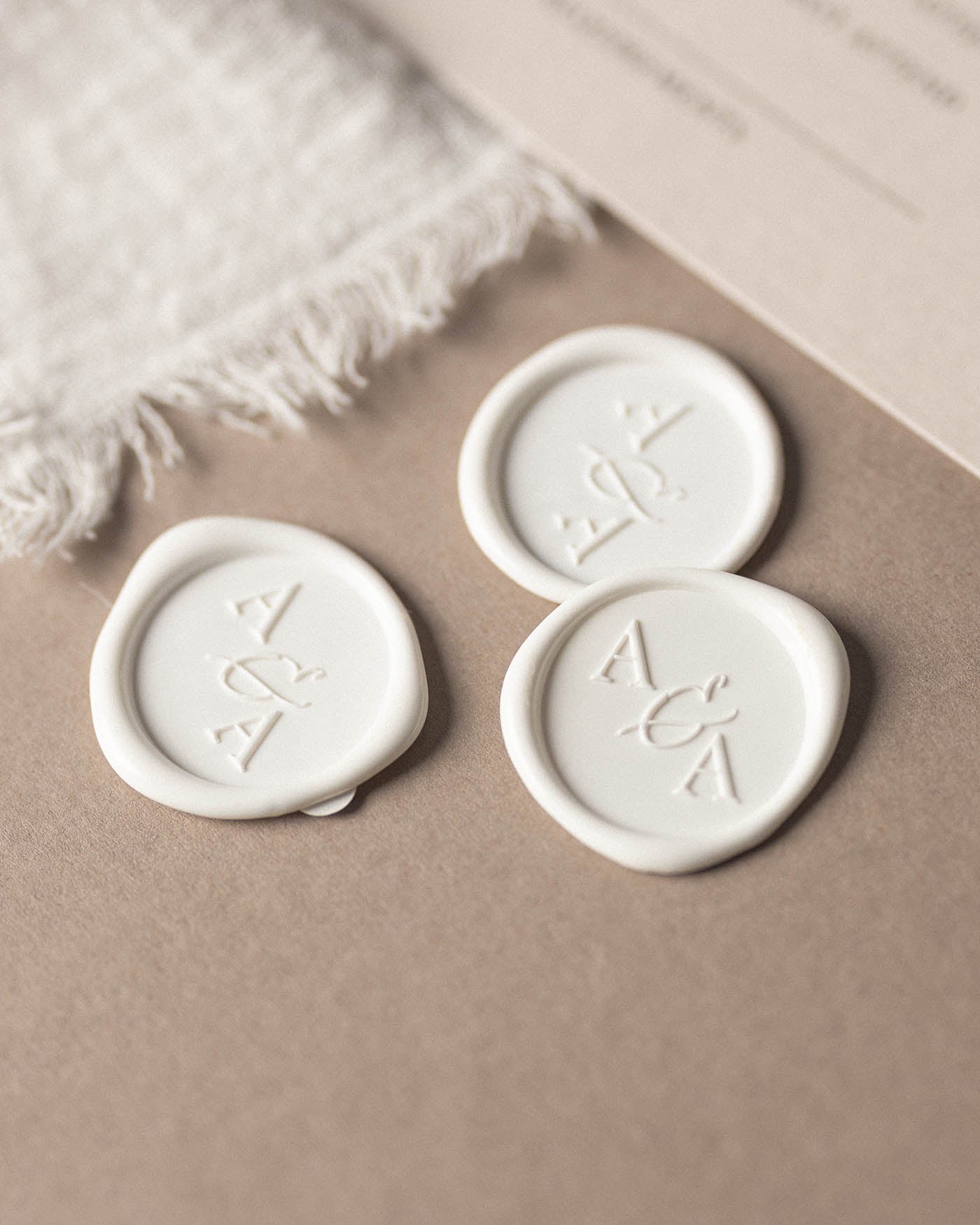 Peppermint Press Stationery Suite Amour Wax Seal