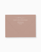 Peppermint Press Stationery Suite Balmoral Envelope Printing