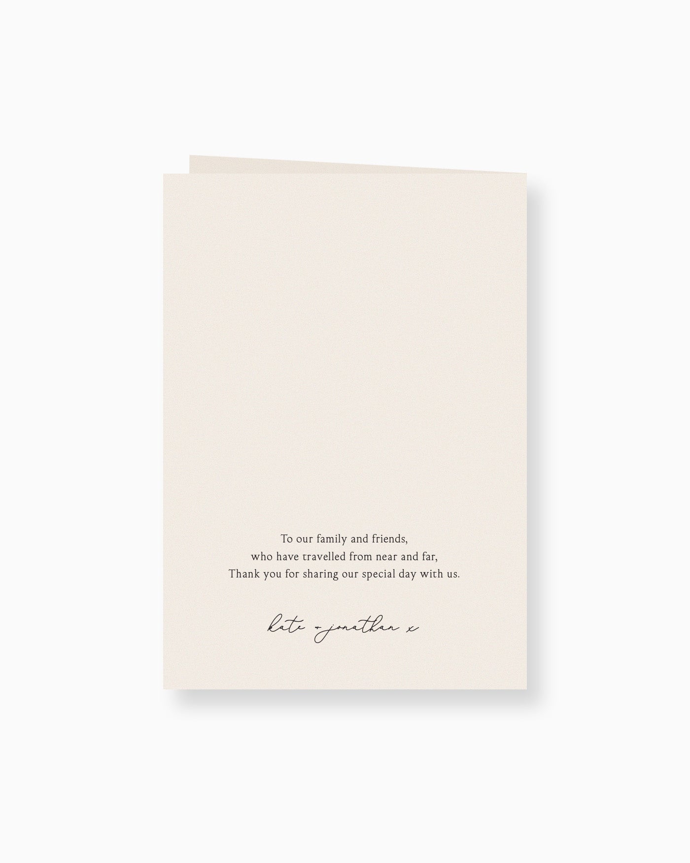 Peppermint Press On the Day Balmoral Ceremony Booklet