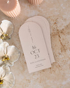 Peppermint Press Stationery Suite Balmoral Save the Date