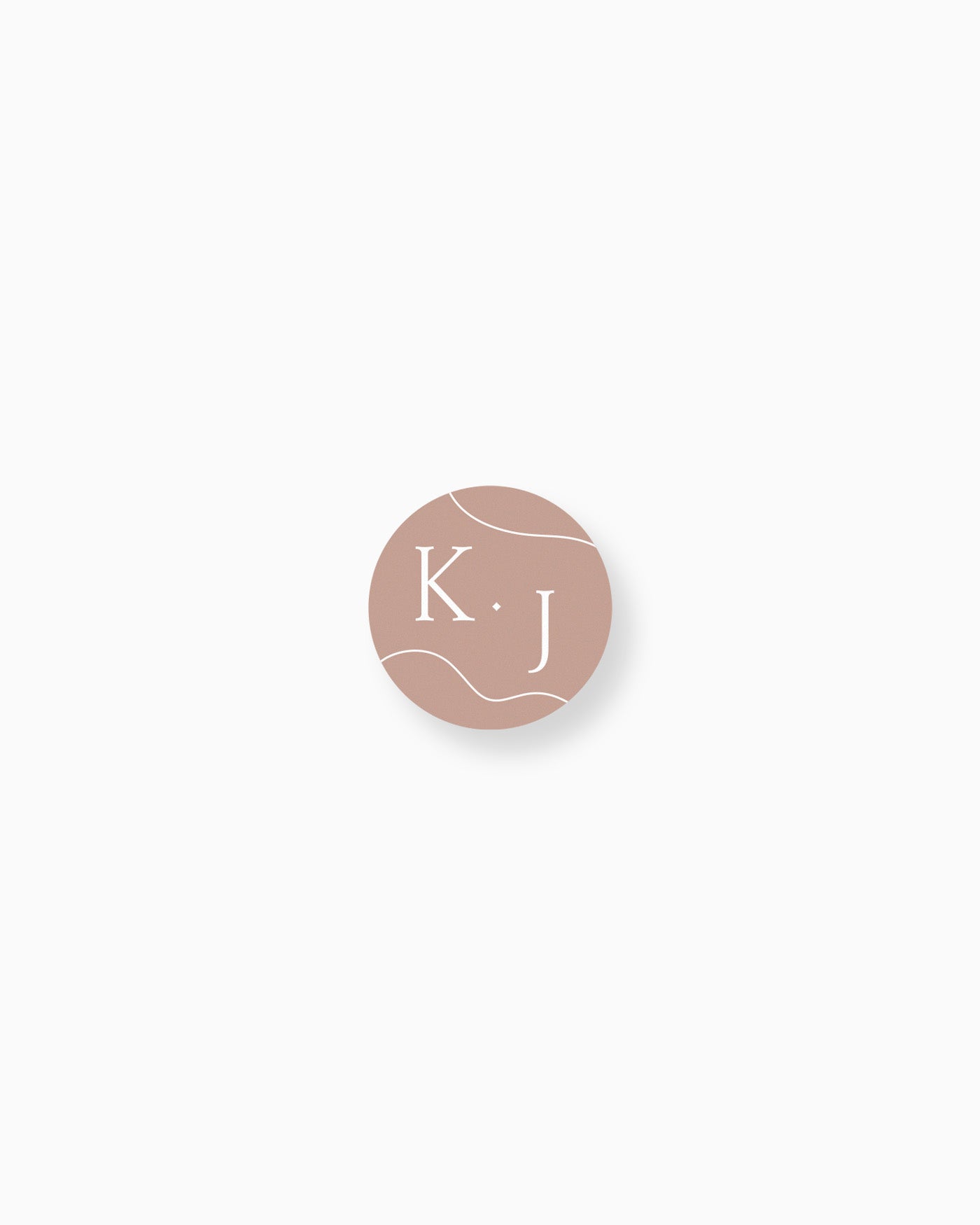 Peppermint Press Stationery Suite Balmoral Envelope Seal