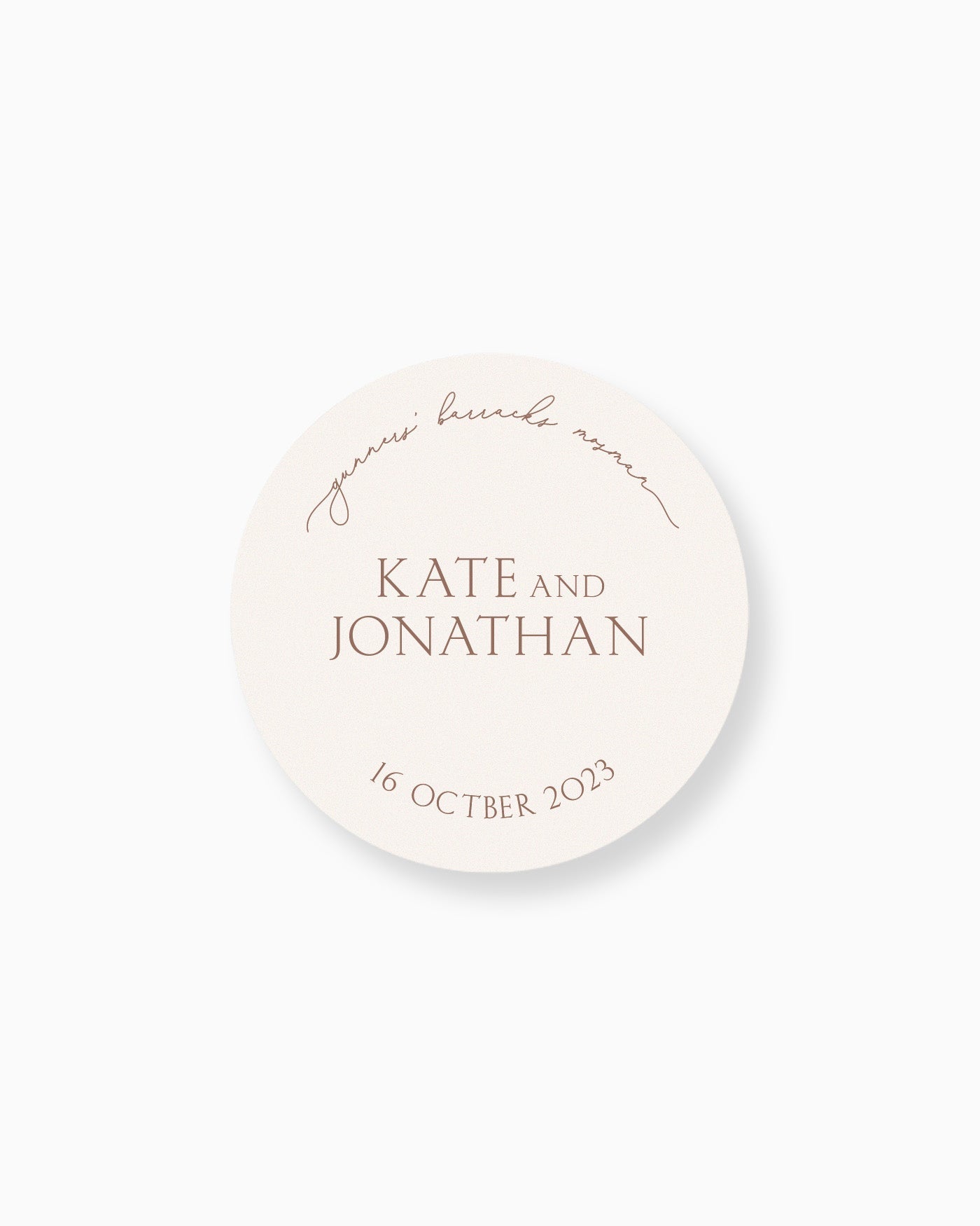 Peppermint Press mws_apo_generated Balmoral Keepsake Coaster