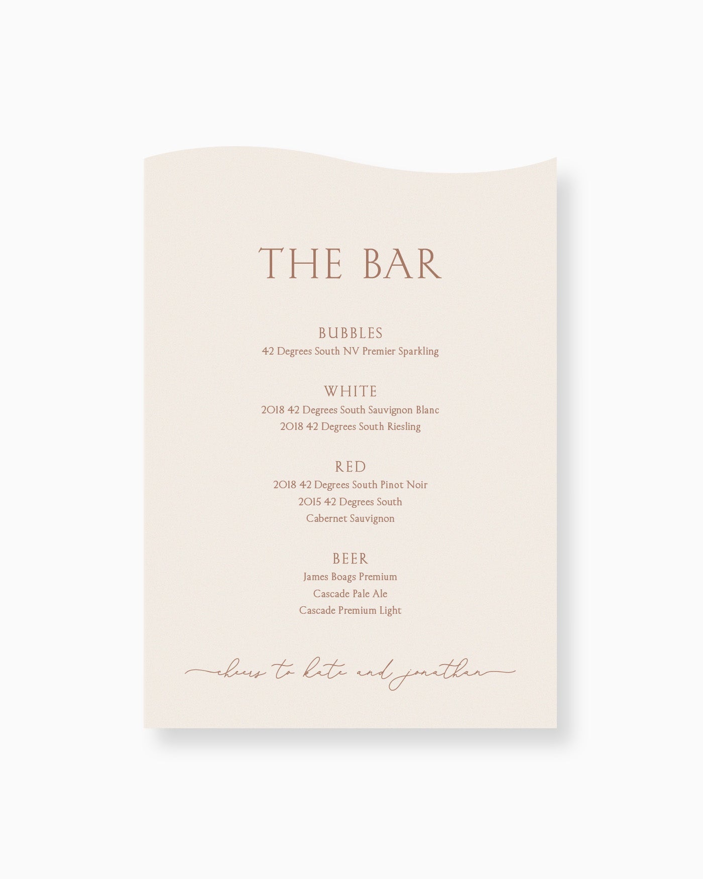 Peppermint Press On the Day Balmoral Bar Sign