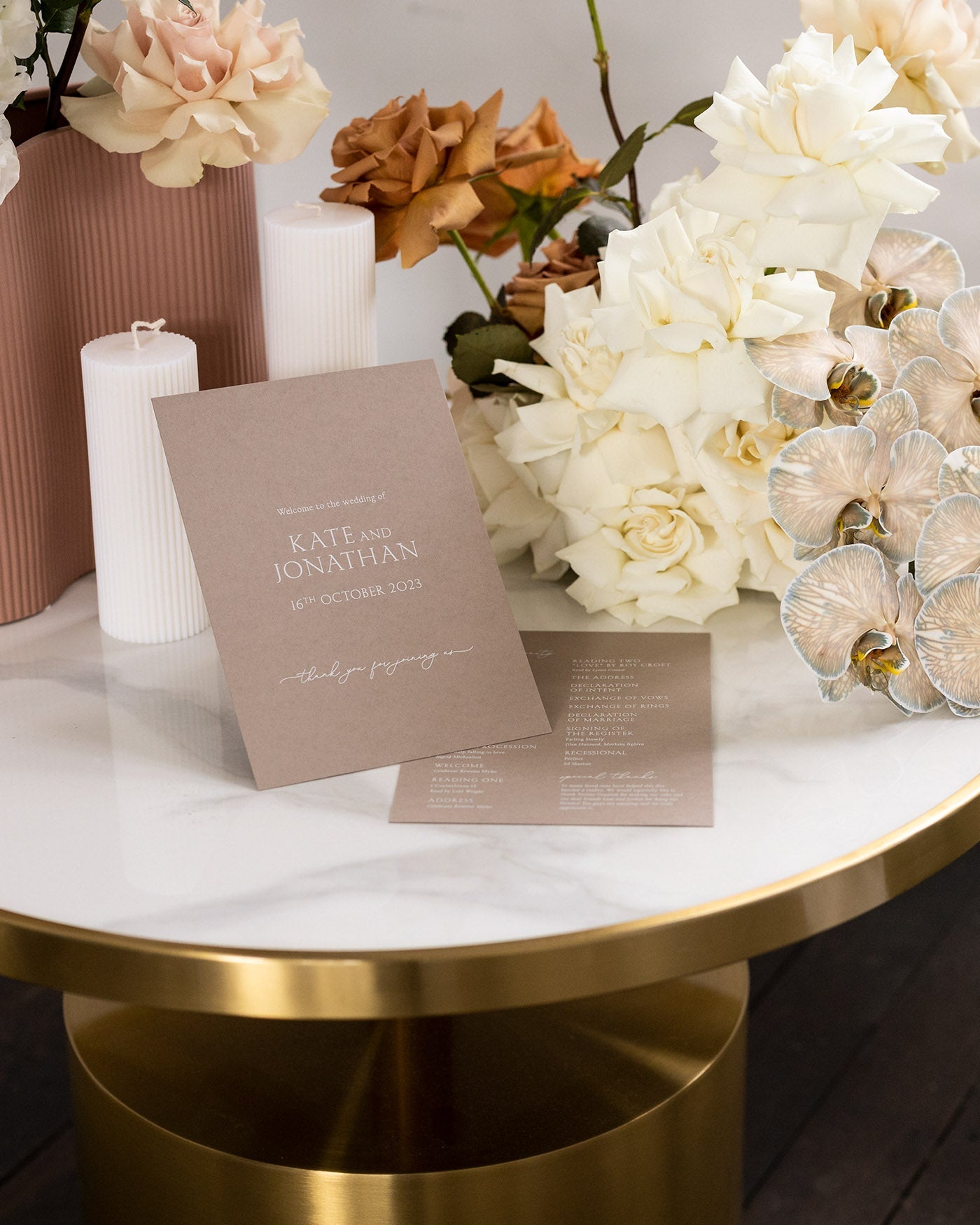 Peppermint Press On the Day Balmoral Order of Service