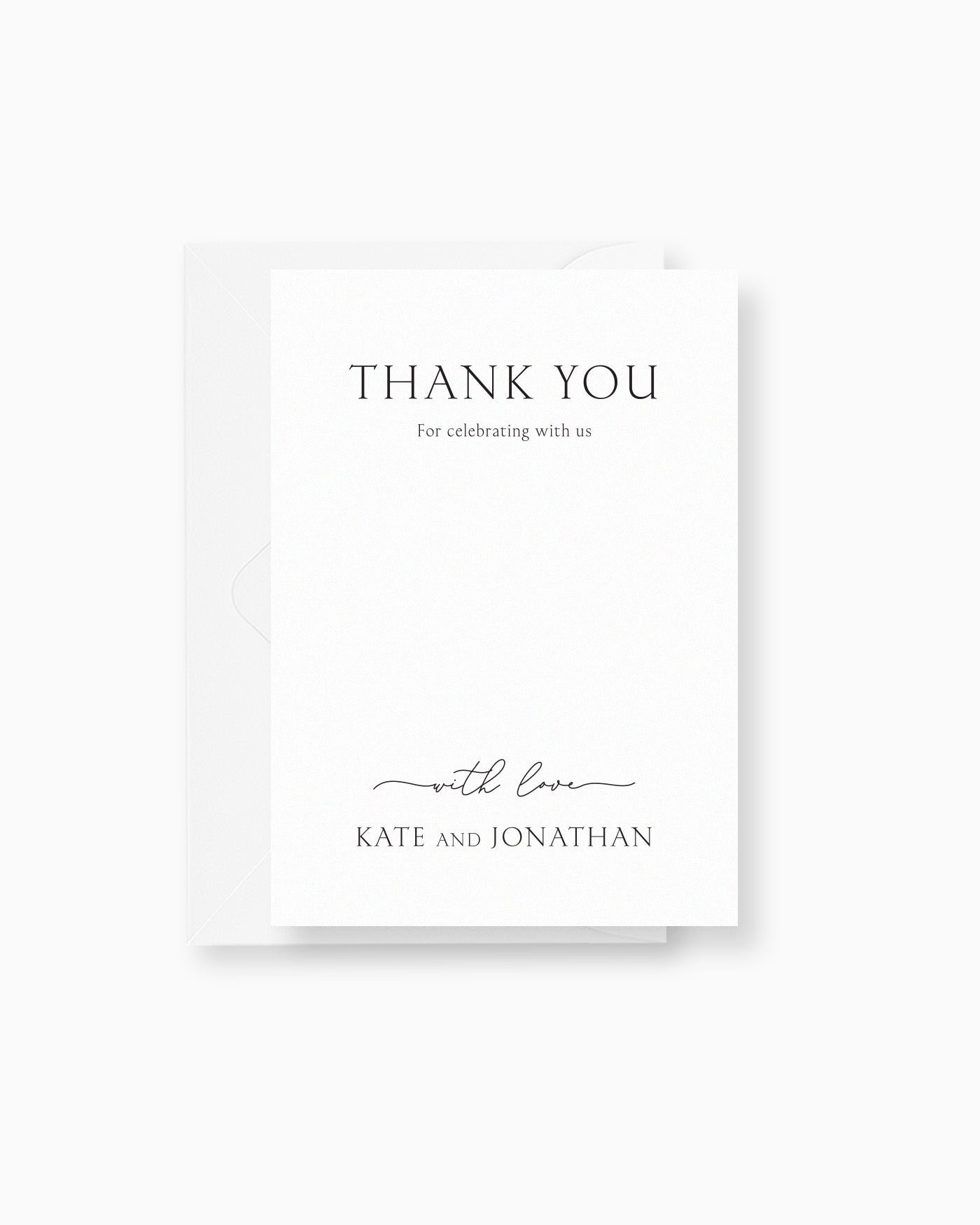 Peppermint Press Stationery Suite Balmoral Thank you Card