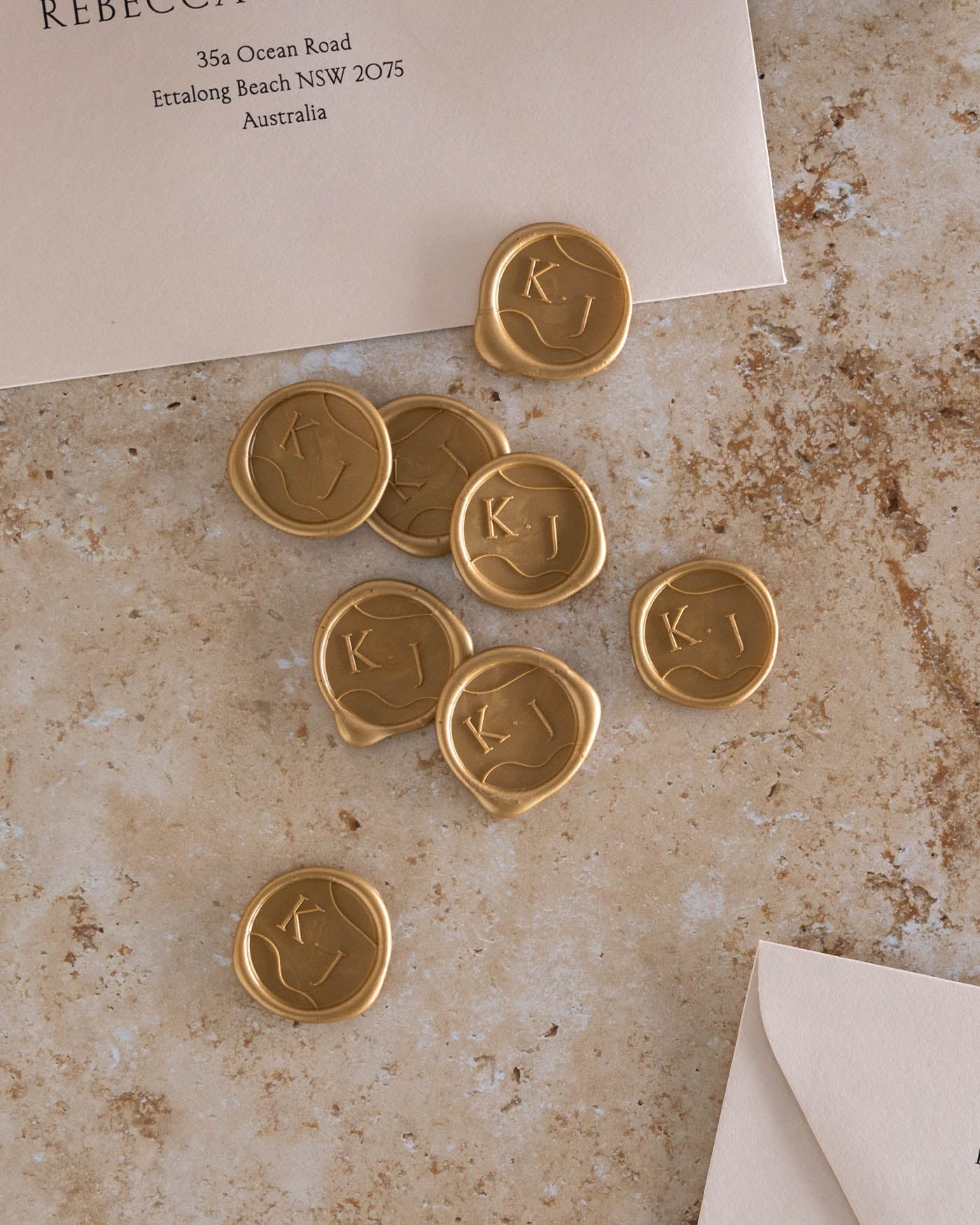 Peppermint Press Stationery Suite Balmoral Wax Seal