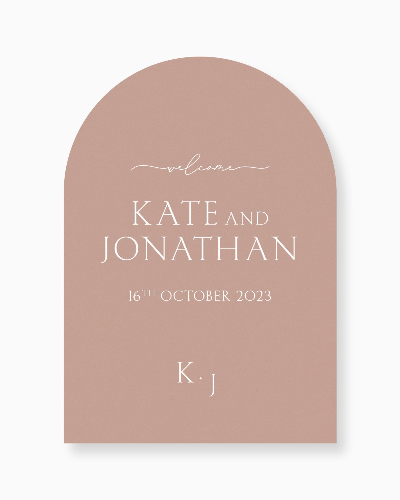 Peppermint Press On the Day Balmoral Welcome Sign