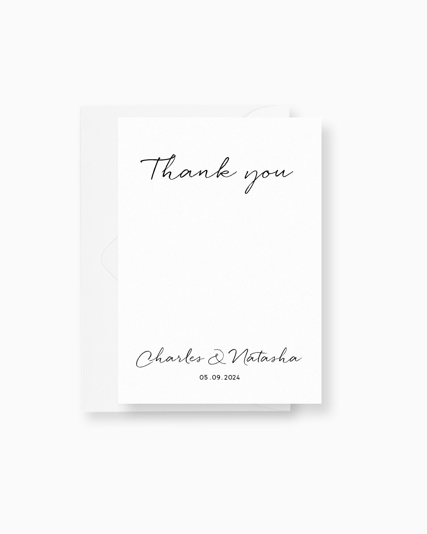 Peppermint Press Stationery Suite Clair Thank you Card