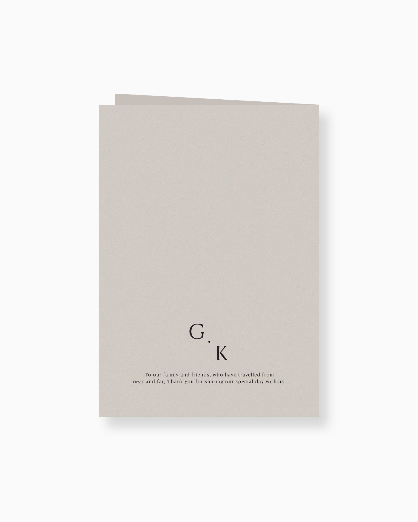 Peppermint Press On the Day Georgia Ceremony Booklet