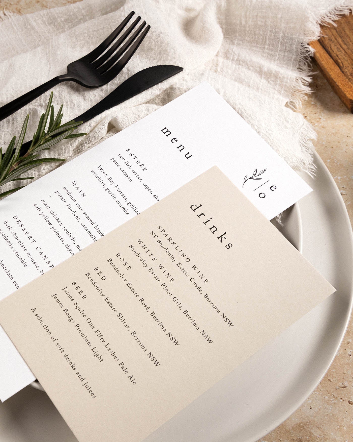 Peppermint Press On the Day Habitat Drinks Menu